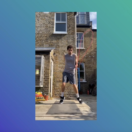 Help prevent shin splints when you're new to jumping rope!