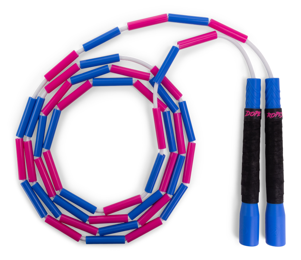 Dope Ropes Heavy Beaded Fitness Jump Rope (1/2 lb)