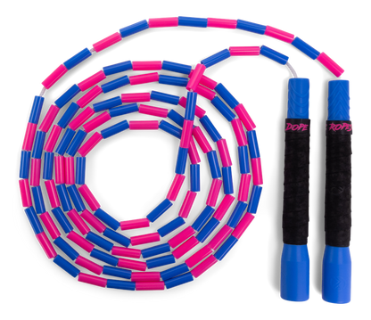 Dope Ropes Long Handle Beaded Jump Rope