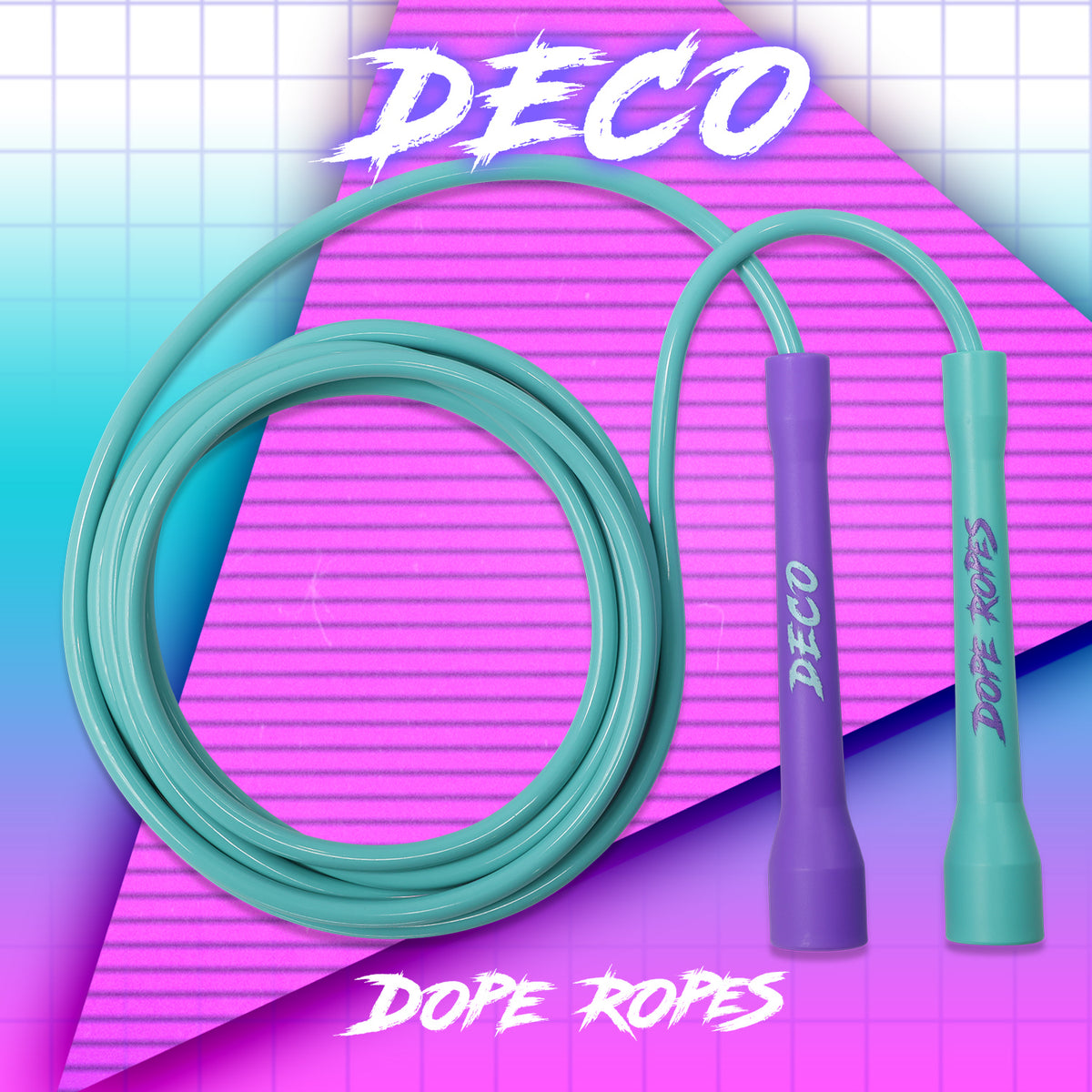 Dope Ropes Cardio 2.0 - Cardio Fitness Jump Rope (5mm PVC) – Dope Ropes USA
